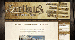 Desktop Screenshot of korpiklaanishop.com